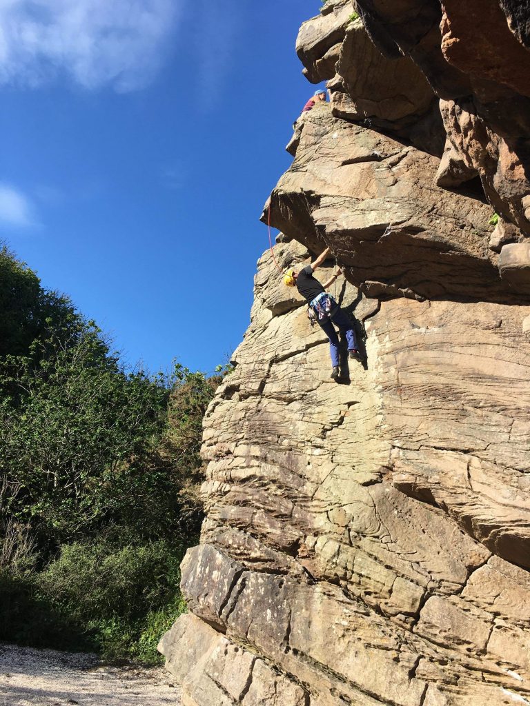 outdoor climbing sessions in scotland