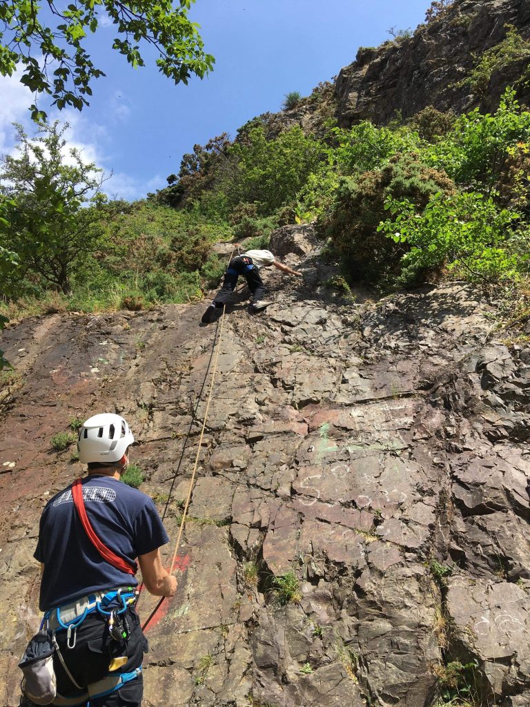 Outdoor climbing courses in scotland